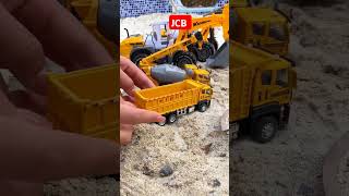 JCB construction vehicles American diecast dump truck diecast ytshorts youtubeshorts dumptruck [upl. by Orlina]