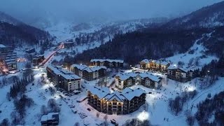 Beautiful Bakuriani Ski Resort 20222023  Georgia [upl. by Jsandye]