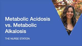 Metabolic Acidosis vs Metabolic Alkalosis [upl. by Darcie]