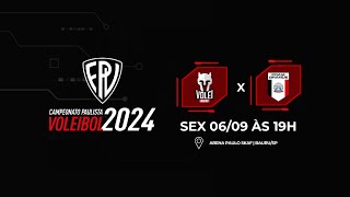 SESI BAURU X ESPORTE CLUBE PRAIA GRANDE  CAMPEONATO PAULISTA DE VÔLEI [upl. by Arayk]