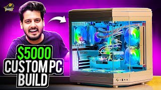 5000 Fully Customized Gaming PC Build  Lavender Queen  Customization video [upl. by Nylarej]