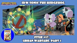 IDW Sonic The Hedgehog 57  A Comic Review by Megabeatman [upl. by Gittle193]