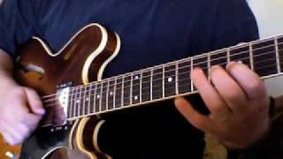 Advanced Blues Guitar Lesson  Playing Over the I IV V [upl. by Ahtnamas]