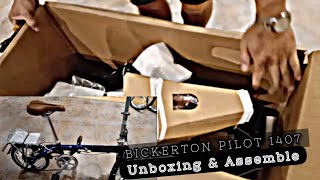 UNBOXING and ASSEMBLE  BICKERTON PILOT 1407 FOLDING BIKE  BICKERTON PILOT 1407 [upl. by Halda]