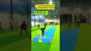 Tough Bowler only 1 run Indoor Cricket cricket shorts cricketshorts highlights [upl. by Aurelio]