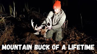 BIG BUCK DOWN 13 PT Pennsylvania Mountain BUCK harvest on CAMERA [upl. by Aztiraj]