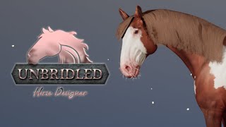 Unbridled Horse Designer Trailer  NOW AVAILABLE FOR FREE ON STEAM [upl. by Doria]