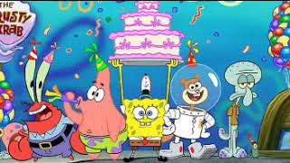 Spongebob Squarepants Spongebobs Birthday Song Official Instrumental [upl. by Odele688]