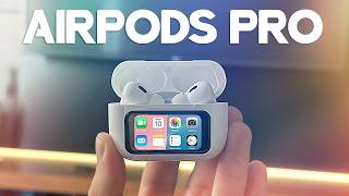 MELHOR Airpods PRO com Cancelamento de RUÍDO e tela HD [upl. by Alabaster787]