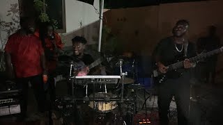 Bisdrum 🥁amp Obolo Bass🎸nailed the groove at Akwaboah father’s one week😍💯Very hot🔥and enjoyable🎉 [upl. by Fang34]