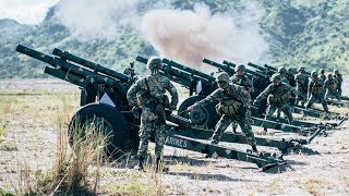 Light amp Fast 105mm Artillery in Action • Intense Live Fire Exercises Compilation [upl. by Yebot]