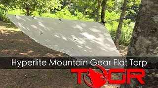 Ultralight and Ultra Expensive  Hyperlite Mountain Gear Flat Tarp [upl. by Irme]