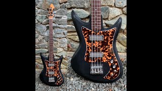 1960 Teisco Shark Fin Bass Guitar [upl. by Olegnaed451]