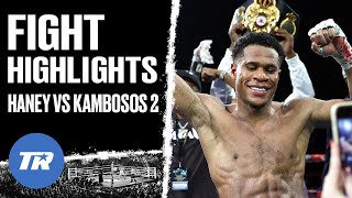 Devin Haney Remains Undisputed Champion After Dominate Performance Over George Kambosos  HIGHLIGHTS [upl. by Aissert]