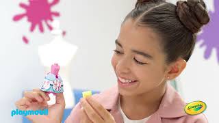 Playmobil  Crayola  PM Color  Short Video [upl. by Kirit]