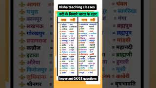 Disha teaching classes gk Important GKGS questions [upl. by Celinda]