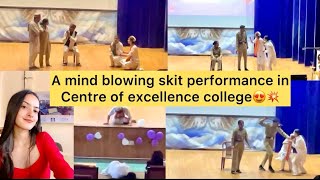 😍💥Skit performance in centre of excellence college sanjauli  Sejal Kadsholi 07 🥰 [upl. by Serge]