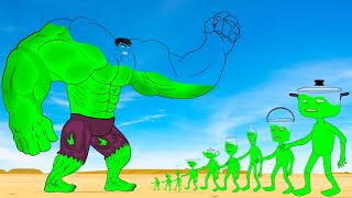 Evolution Of BIG HULK Vs Evolution Of MONSTER RADIATION  Returning From The Dead SECRET  FUNNY [upl. by Ahsyek]