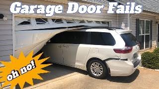 Garage Door Fails Smash Edition [upl. by Eidna739]