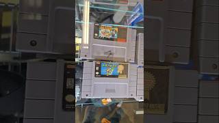 Vintage Nintendo SNES Games collectible item goldhunter137 [upl. by Anawal]