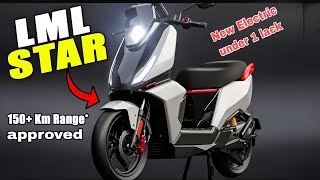 Shocking comeback of LML star electric scooter  new lml electric scooter 2024  only under 1 lack [upl. by Lewie]