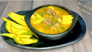 Prepara Este Delicioso Sancocho de hueso de Res  LAS RECETAS DE CLARITA [upl. by Cherianne]