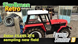 Zetor 16145 ZTS sampling new fields  Farming Simulator 19  FS19 LS19 [upl. by Fiel]