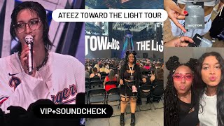 ATEEZ CONCERT VLOG  SECTOR VIP IN ARLINGTON [upl. by Id]