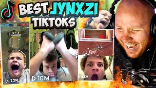 TIMTHETATMAN REACTS TO JYNXZIS MOST VIRAL TIKTOKS [upl. by Akiem163]