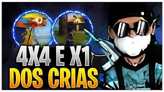 ðŸŸ£ LIVE ON ðŸŸ£XTREINOðŸŸ£ 4X4 E X1 DOS CRIASFREEFIREðŸŸ£ AO VIVOðŸŸ£ FAIT DASENSE [upl. by Euqinom]