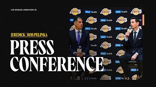 Rob Pelinka amp JJ Redick Preseason Press Conference [upl. by Yeknarf]