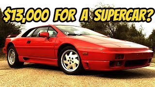 The Lotus Esprit is the Last Affordable Exotic Car [upl. by Illac]