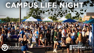 GVSU Campus Life Night Fall 2024 [upl. by Osnofla888]