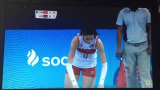 Azeri voleybolcudan Türk voleybolcusuna ağır küfürKübra akmana [upl. by Yelkrab701]