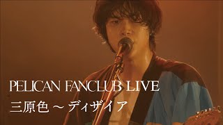 PELICAN FANCLUB「三原色～ディザイア」（from album「解放のヒント」初回限定盤Bluray） [upl. by Eliath]