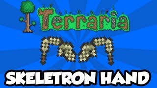 Terraria 12  Skeletron Hand New Terraria 12 Items [upl. by Einot]