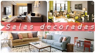 20 ideias de salas decoradas [upl. by Aneerahs863]