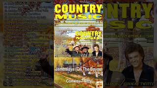 Jambalaya On The Bayou  Conway Twitty  Classic Old Country Song shorts countrymusic country [upl. by Hindorff]