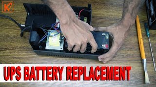 How to Change a UPS Battery  UPS Battery Replacement  Hindi [upl. by Sonnnie712]