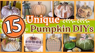 Check Out These AMAZING Pumpkin DIYs You Will WANT To Make [upl. by Chansoo]