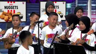 MOTIF VIRAL  Pasukan Ukulele Cilik Cover Hikayat Ben Ladin [upl. by Varipapa119]