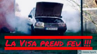 Lubrification du moteur de la citroen visa [upl. by Shlomo150]