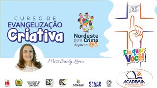 1ª Live Curso de Evangelização Criativa  Ele quer você  Miss Suely Lima [upl. by Marienthal]