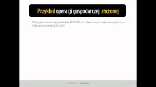 5 Zapis operacji gospodarczych [upl. by Elyk]