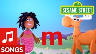 Sesame Street A Song About Letter M [upl. by Adyeren]