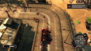 Zombie Driver HD  PS3  Bob the Destroyer Trophy amp Blood Race First Attempt [upl. by Nnaeerb814]