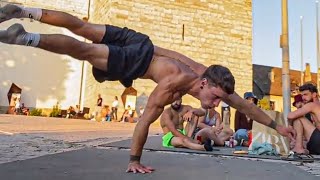 Street Workout in public 16 With Reactions [upl. by Enuj]