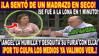 ¡ DE UN M4DRAZ0 LA SENTÓ  ¡VERDUGO SACA SU FURA Y LA HUMLLA EN TV NACIONAL [upl. by Fenn]