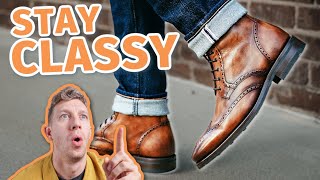 9 Best DRESS BOOTS for Men [upl. by Ekusoyr822]