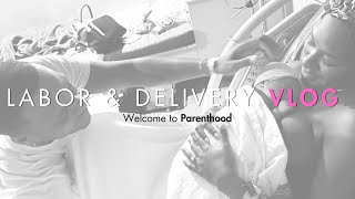 Positive LABOR amp DELIVERY VLOG  Induced at 38 weeks Raw amp Candid  Welcoming Baby Moore 🩷 [upl. by Holtz839]